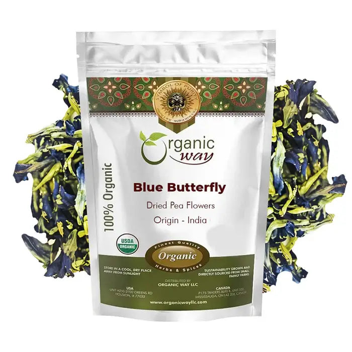 Blue Butterfly Pea Flowers (4 oz) image 0
